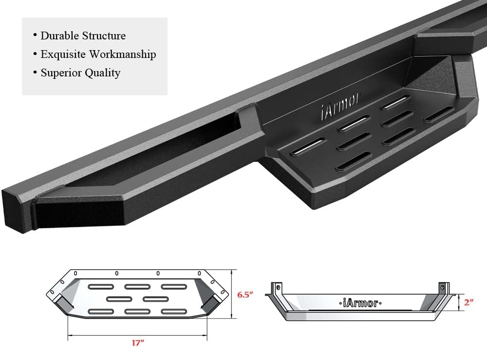 Drop steps running boards for Toyota Tundra 2007 - 2021