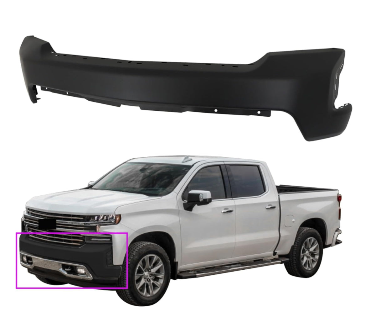 Bumper for Silverado Sierra 2019 - 2022