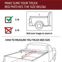 Cheetah-Pro FB Series Flip Back Hard Trifold Tonneau Cover for Nissan Frontier 5FT 2015 -2024