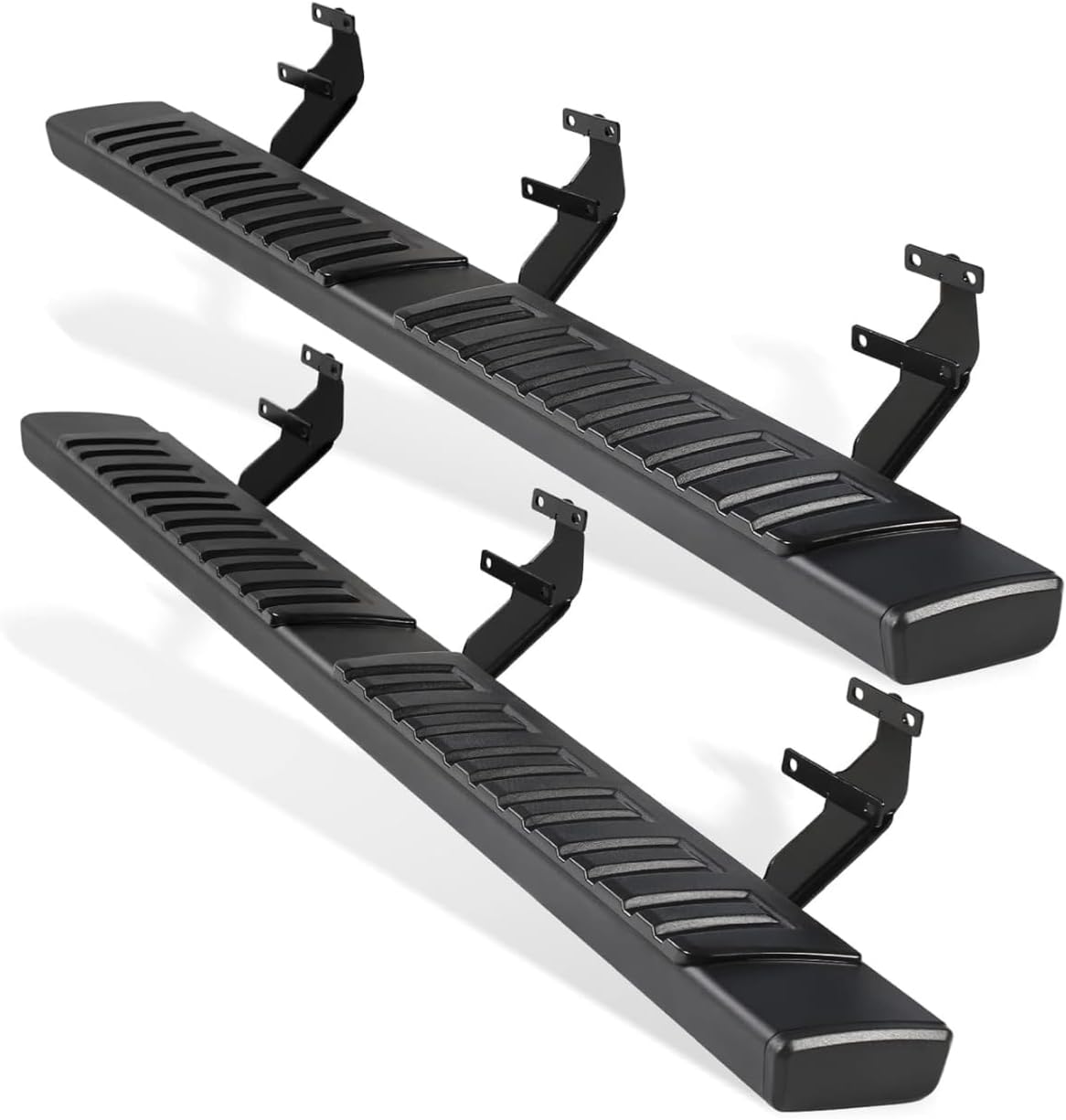 Cheetah Pro Running boards side steps for Ford Superduty F250 F350 2017 - 2025 Black Extended Cab / Super cab