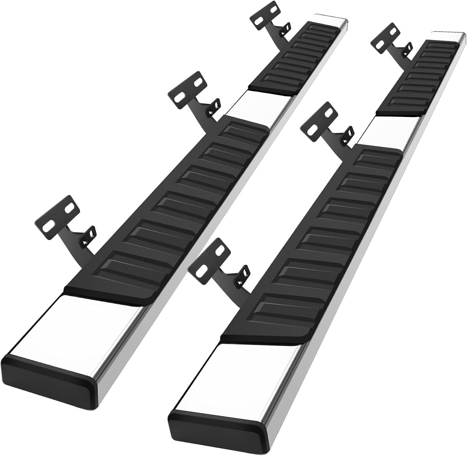 Cheetah Pro Running Boards Chrome 6" wide for Ram 1500 2019 - 2025 New body Quad cab