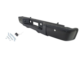 Rear Bumper for GMC Sierra Chevy Silverado 2007 - 2013 black with sensor holes GM1103149