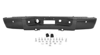 Rear Bumper for GMC Sierra Chevy Silverado 2007 - 2013 black with sensor holes GM1103149