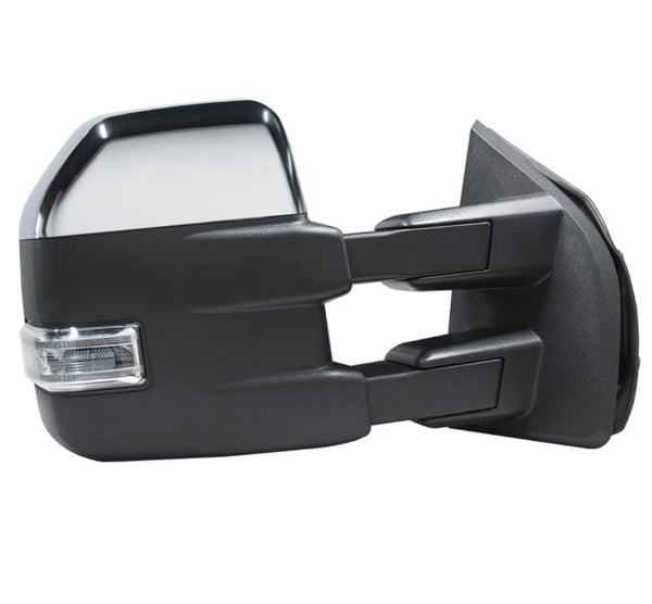 Towing mirror fits Ford F150 2015 - 2018 22 pins Passenger side RH Power Heated Signals , puddle lights,