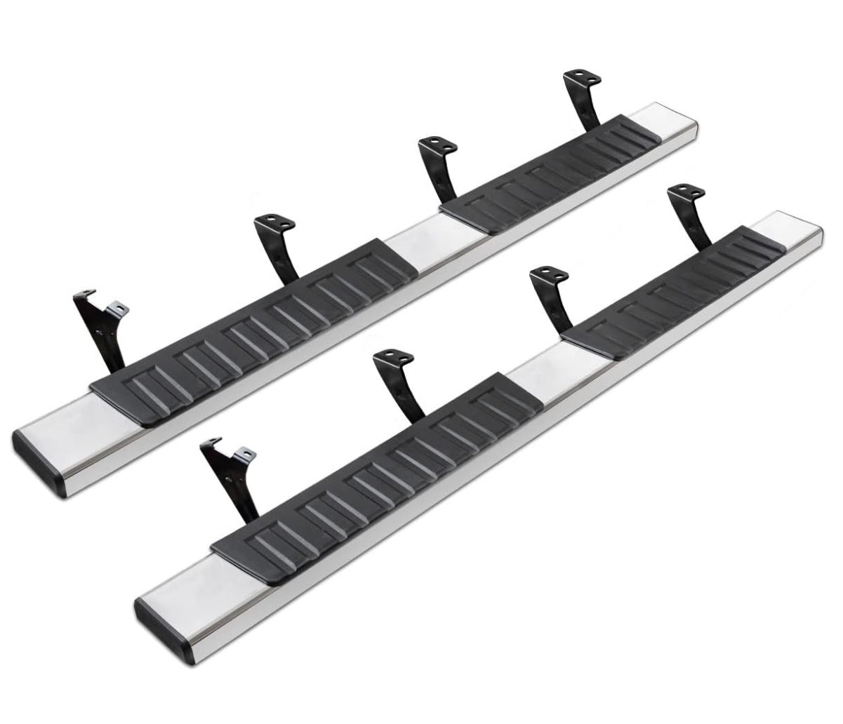 Cheetah pro Running boards side steps nerf bars for Toyota Tundra 2022 - 2025 Black 6” Crew Max