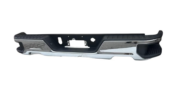 Rear Bumper for Silverado GMC Sierra 2019-2023 1500 Chrome Without/Par ...