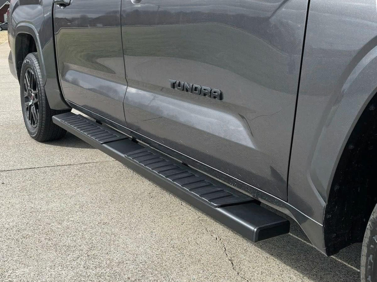 Cheetah pro Running boards side steps nerf bars for Toyota Tundra 2022 - 2025 Black 6” Extended/ Double cab - 0