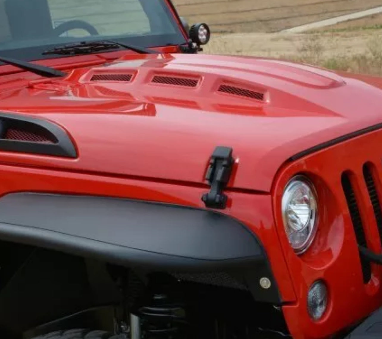 Hood Avengers style for 2007 - 2018 Jeep wrangler