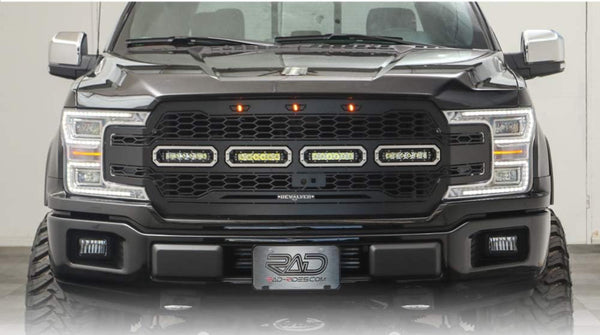 For 2018-2020 Ford F150 Pickup Truck Black Primered Steel Front Bumper Face Bar w/Fog Light Holes Replacement FO1002429