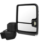 Tecman Tow mirror passenger side for Silverado Sierra 2500 3500 Power heated turn signal Chrome