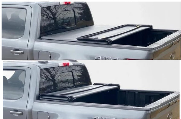 Soft Trifold Tonneau Cover for Silverado Sierra 2020 -2025 6.9 FT 2500 3500