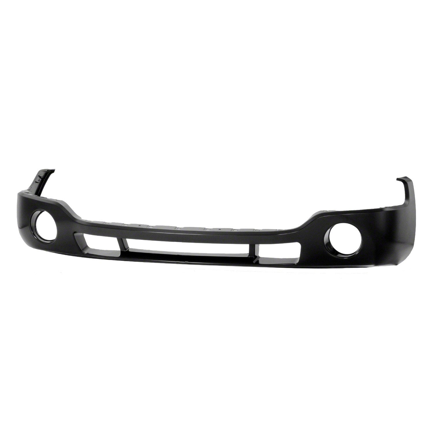 Replaces:,GM1000800 BUMPER LOWER FR MATTE-BLACK W/FOG LAMP HOLE for GMC Sierra