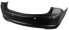 AC1100176 BUMPER RR PRIMED W/SENSOR ADVANCE PKG for ACURA TLX 15-17