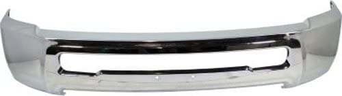 CH1002391 BUMPER FR FACE BAR CHROME W/O FOG HOLE For Ram 2010 - 2018 2500 3500