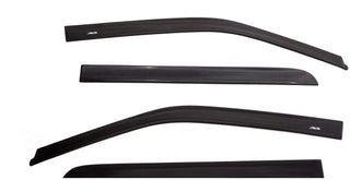 Auto Ventshade 194804 in-Channel Ventvisor Window Deflector, 4 Piece for 2019 - 2022 Chevy Silverado & GMC Sierra Extended Cab Pickups ONLY