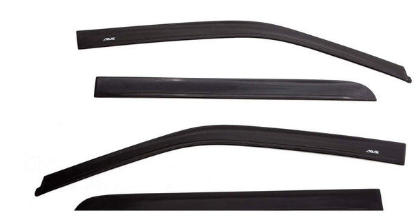 Auto Vent Shade 94040 Original Vent Visor Side Window Deflector Dark Smoke, 4-Piece Set for 2007 - 2013 Silverado/Sierra 1500, 2008 - 2014 Silverado/Sierra 2500HD and 3500HD with Extended Cab