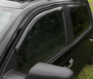 Auto Vent Shade 194974 in-Channel Vent Visor Side Window Deflector, 4-Piece Set for 2015-2021 Ford F-150 Super Cab