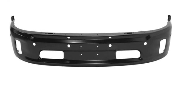 Front Bumper For Dodge Ram Fits CH1002400 W Sensor Hole W Fog Lamp Holes 2013 - 2018