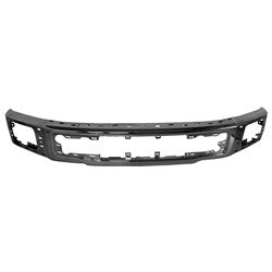 For Ford F150 FO1002425 BUMPER FACE BAR FR CHROME W/FOG LAMP HOLES/END CAPS