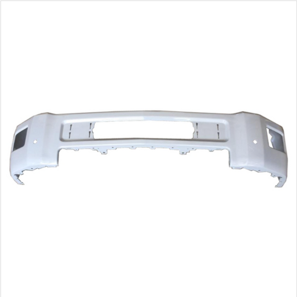 REPLACES GM1002871 FOR SILVERADO 2500 3500 BUMPER FACE BAR FR GRAY W/SENSOR W/FOG HOLES STEEL