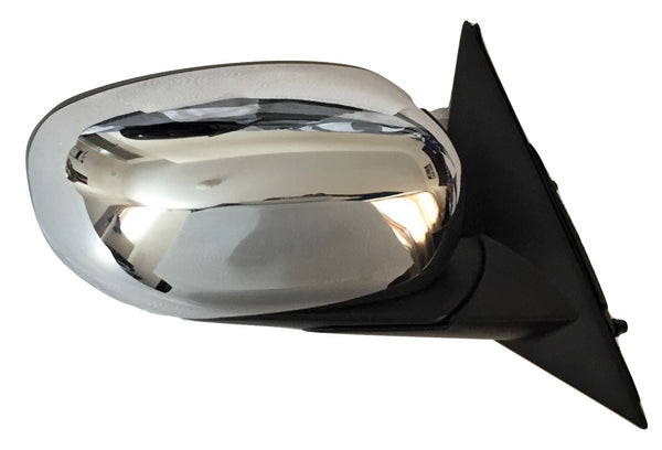 Side mirror for Chrysler 300 Magnum Passenger Side Power heated Chrome - Tecman Automotive inc  