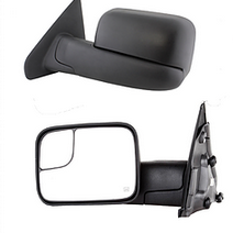 Towing Mirrors Fits Dodge Ram 2002 - 2008 Pair Power Heated - Tecman Automotive inc  