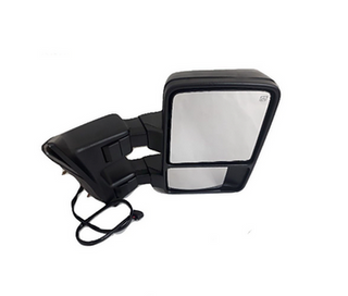 Towing mirror for Ford F250 F350 F450 08 - 16 Passenger Side Chrome Power Heated - Tecman Automotive inc  