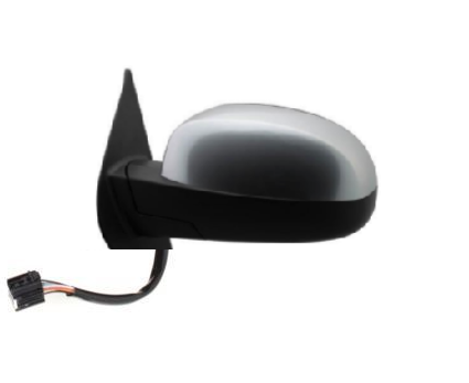 Side mirror Fits Chevy GMC Trucks 2007 - 2014 Chrome Power Driver side - Tecman Automotive inc  