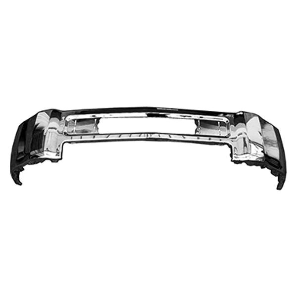 REPLACES:  GM1002851 BUMPER FACE BAR FR CHROME W/O SENSOR W/O FOG HOLES FOR SILVERADO 2500 3500